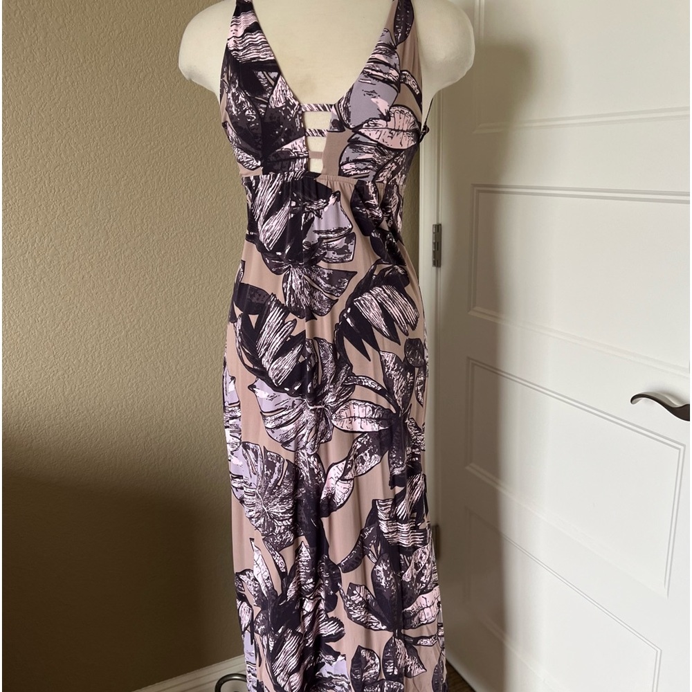 Maaji maxi halter dress, size Small